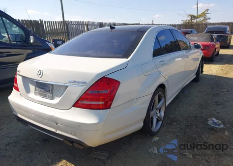 2008 Mercedes-Benz S 63 Amg из США, поврежденный, VIN WDDNG77X28A204744